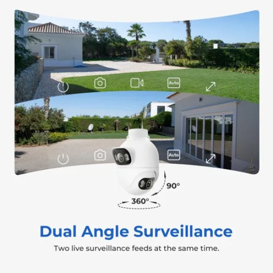 IMILAB EC6 Dual 3K+3K Dual Lens Pan & Tilt WiFi Camera