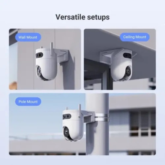 EZVIZ H9c Dual 2K 3MP+3MP Pan & Tilt WiFi Camera