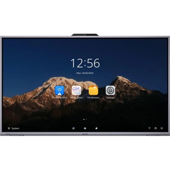 Hikvision DS-D5B65RB/D 65-inch 4K Interactive Flat Panel W/ Camera and Microphone