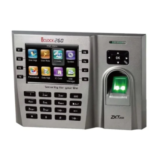 ZKTeco IClock-260 Fingerprint Time & Attendance Device